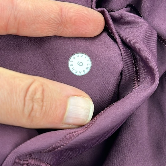 Lululemon Fast & Free Crop II (Nulux 19"") Dark Adobe - Picture 5 of 5
